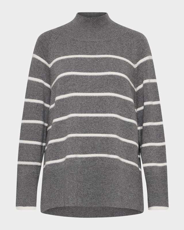 Falange Oversized Mock-Neck Sweat